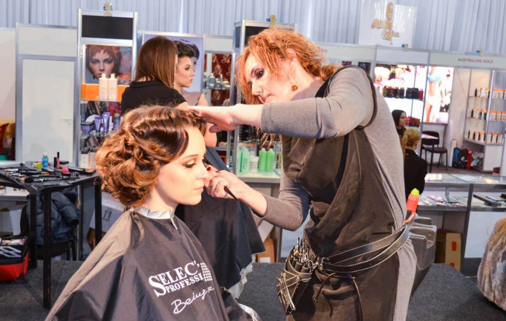 Hair stylist service pictures Oxana Zencenco, makeup artist Natalia Cuzencov, Chisinau.