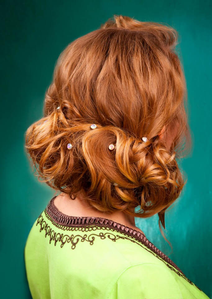 Hairdresser photoshoot Oxana Zencenco, Chisinau  Moldova.