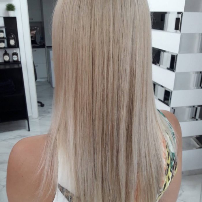 Total Blondе - hair coloring technique (result)